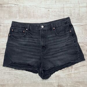 AE Black Denim Women's Shorts